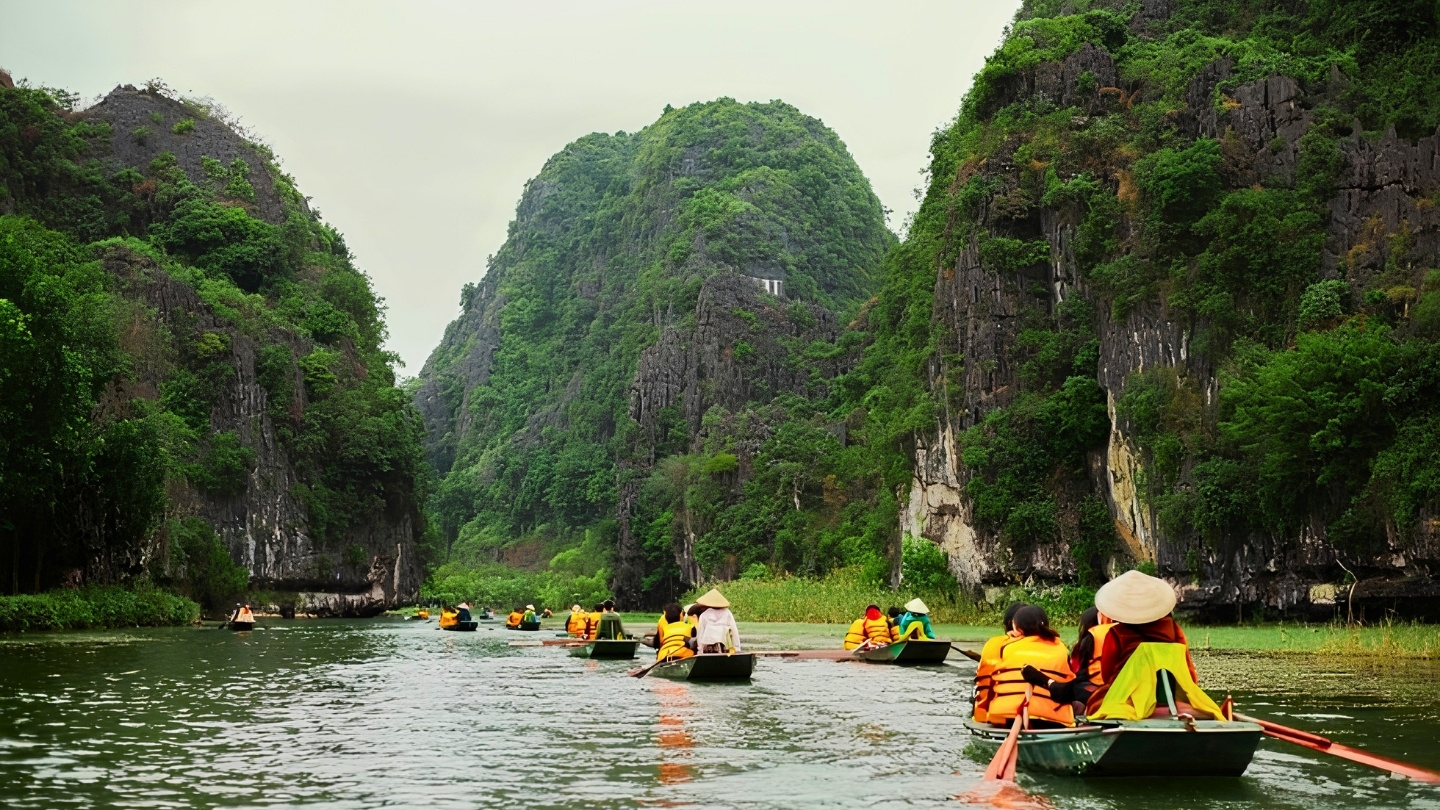 Circuit en barque Trang An Ninh Binh